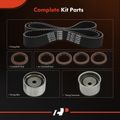 8 Pcs Timing Belt Kit for Hyundai Santa Fe Tiburon Sonata Kia Optima Sportage GAS