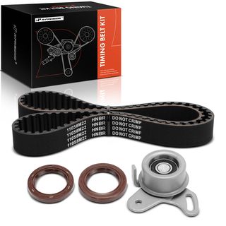 4 Pcs Engine Timing Belt Kit for Honda Hyundai 2000-2003 L4 1.5L GAS SOHC