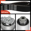 5 Pcs Timing Belt Kit for Volkswagen Beetle 2004-2006 Golf Jetta Passat 1.9L 2.0L