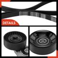 3 Pcs Serpentine Belt Drive Component Kit for 2000 Mercury Sable