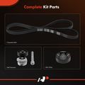 3 Pcs Serpentine Belt Drive Component Kit for 2000 Mercury Sable