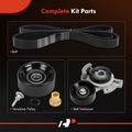 3 Pcs Serpentine Belt Drive Component Kit for Lincoln Continental 1995-2002 V8 4.6L