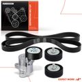 4 Pcs Serpentine Belt Drive Component Kit for Jeep Compass Dodge Journey Chrysler