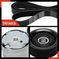 3 Pcs Serpentine Belt Drive Component Kit for 2020 Ram 1500 Classic 3.6L V6