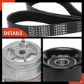 3 Pcs Serpentine Belt Drive Component Kit for Kenworth W900 Peterbilt Autocar LLC.