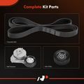 3 Pcs Serpentine Belt Drive Component Kit for 1999 Cadillac Seville