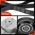 3 Pcs Serpentine Belt Drive Component Kit for 1999 Cadillac Seville