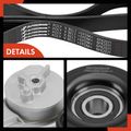 3 Pcs Serpentine Belt Drive Component Kit for 1999 Cadillac Seville