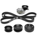 5 Pcs Serpentine Belt Drive Component Kit for 2004 Ford Mustang