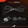 5 Pcs Serpentine Belt Drive Component Kit for 2004 Ford Mustang