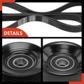 5 Pcs Serpentine Belt Drive Component Kit for 2004 Ford Mustang