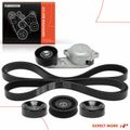 5 Pcs Serpentine Belt Drive Component Kit for Ford F-150 Explorer Lincoln Mercury