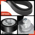 2 Pcs Serpentine Belt Drive Component Kit for Volkswagen Passat 12-14 Beetle 2.5L