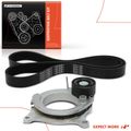 2 Pcs Serpentine Belt Drive Component Kit for 2017 BMW 330i GT xDrive 2.0L l4