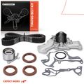 7 Pcs Timing Belt Kit with Water Pump for 1993 Mitsubishi Diamante 3.0L V6