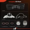 7 Pcs Timing Belt Kit for Mitsubishi Endeavor 2004 Diamante 2000-2003