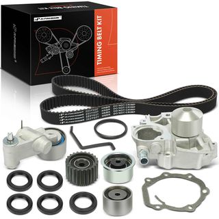 13 Pcs Timing Belt Kit & Water Pump for Subaru Forester 06-10 Impreza Outback