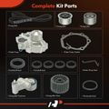 13 Pcs Timing Belt Kit & Water Pump for 2008 Subaru Forester 2.5L H4