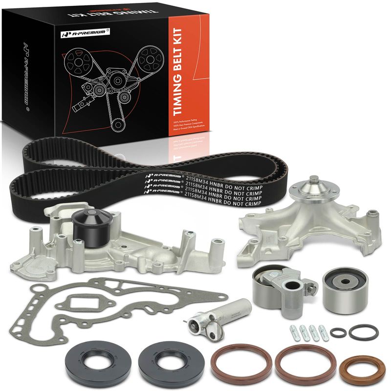 17 Pcs Timing Belt Kit & Water Pump for 2004 Toyota 4Runner