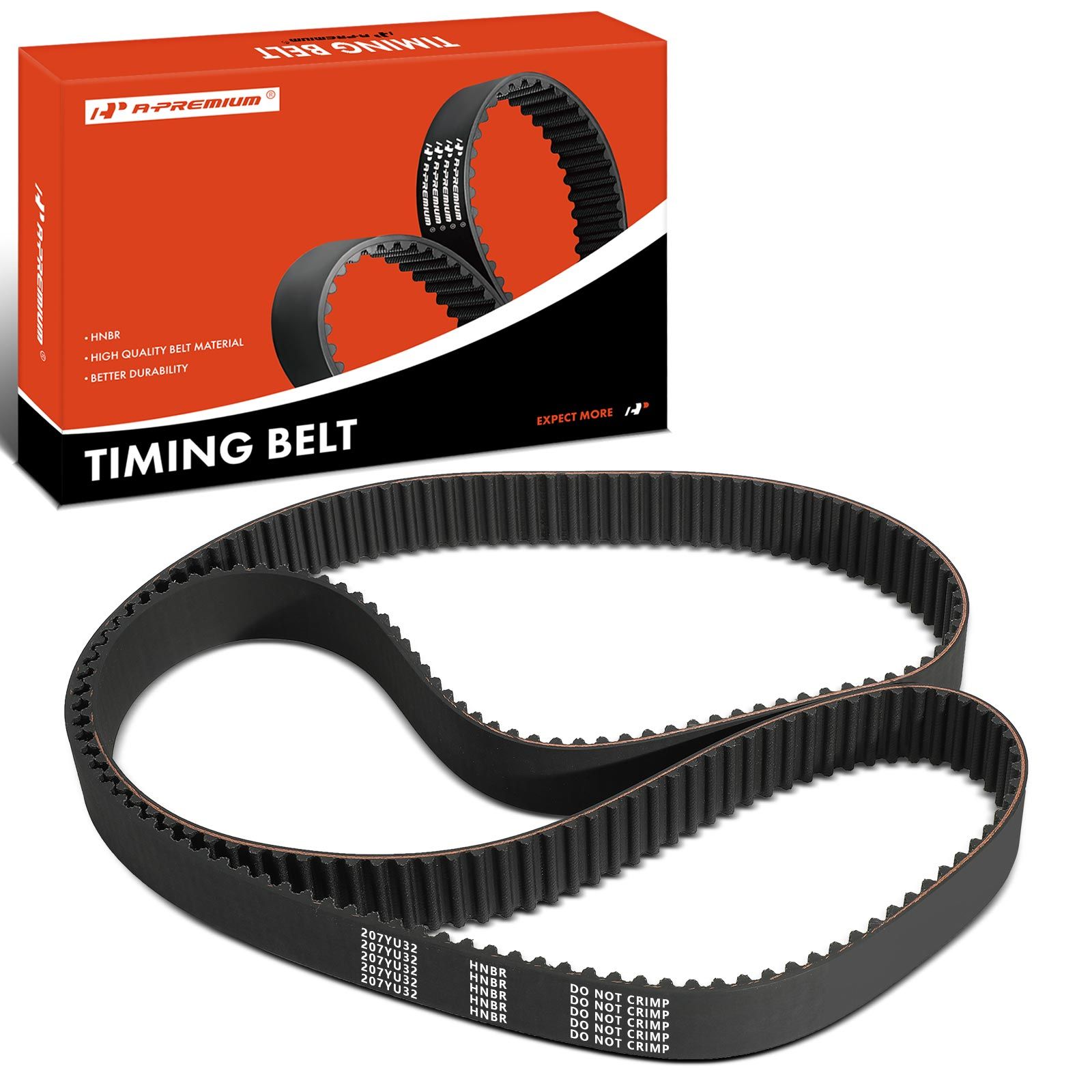 Engine Timing Belt for Hyundai Sonata Santa Fe Kia Optima Sportage 207 Tooth