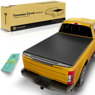 6.75 FT Bed Roll-up Tonneau Cover for Ford F250 F350 Super Duty 2017-2023