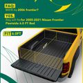 6 FT Soft Roll-up Tonneau Cover for 2016 Nissan Frontier