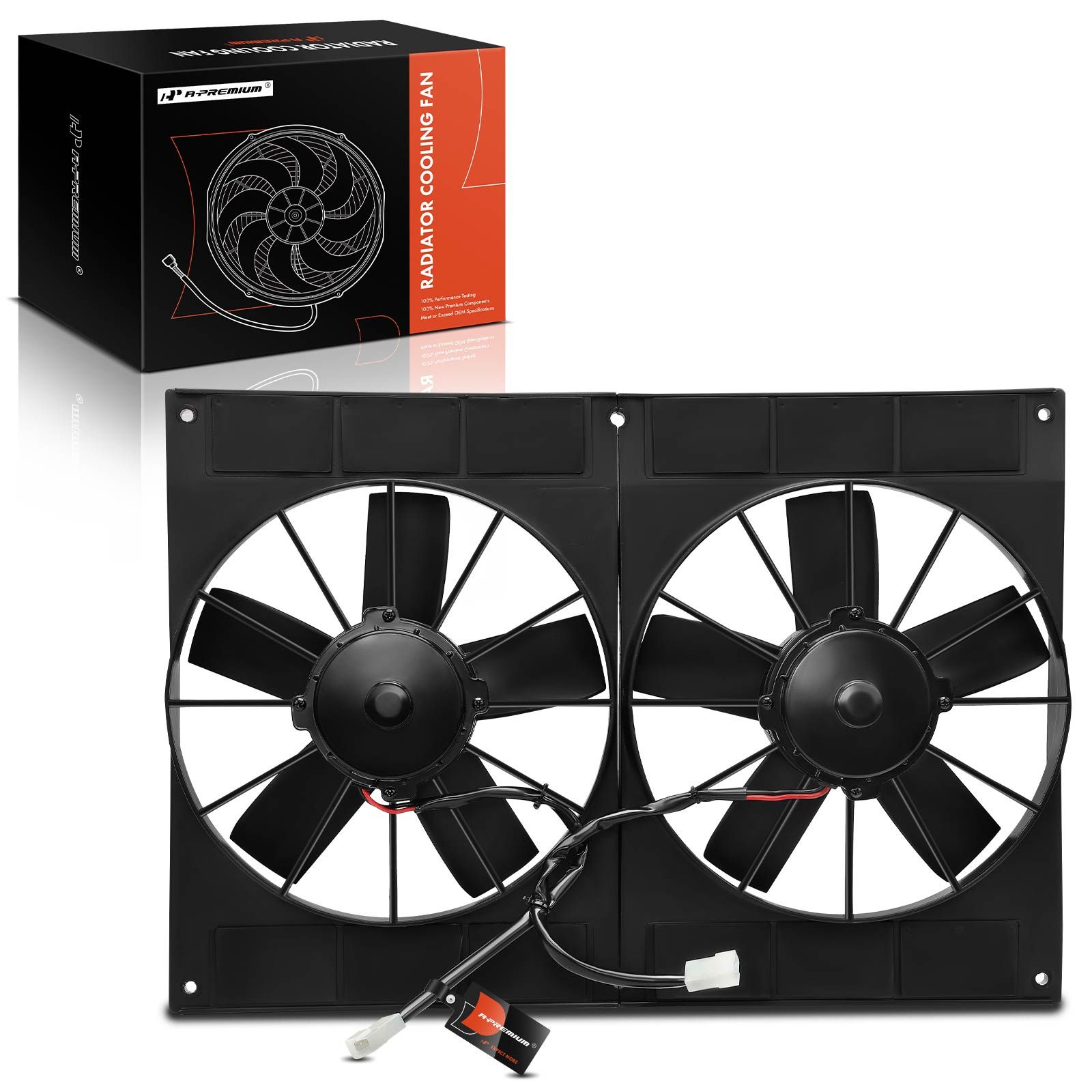 11 Inch Universal Electric Radiator Cooling Fan & Mounting Kit 12V 240W
