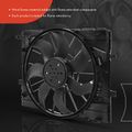 Single Engine Radiator Cooling Fan with Shroud Assembly for Mercedes-Benz W213 E300 E400