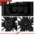 Dual Radiator Fan Assembly with Shroud for Chrysler Sebring Jeep Compass Patriot