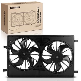 Dual Radiator Fan Assembly with Shroud for Chrysler Sebring Jeep Compass Patriot