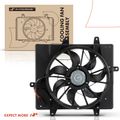 Single Radiator Cooling Fan with Shroud Assembly for 2002 Chrysler PT Cruiser