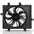 Single Radiator Cooling Fan with Shroud Assembly for 2002 Chrysler PT Cruiser