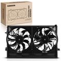 Dual Radiator Cooling Fan Assembly with Shroud for Mitsubishi Outlander 22-24