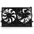 Dual Radiator Cooling Fan Assembly with Shroud for Mitsubishi Outlander 22-24