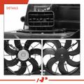 Engine Radiator Cooling Fan Assembly with Shroud for 2012 Hyundai Veloster