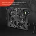 Engine Radiator Cooling Fan Assembly with Shroud for 2012 Hyundai Veloster