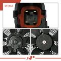 Single AC Condenser Fan with Shroud Assembly for INFINITI FX45 2003-2008 4.5L