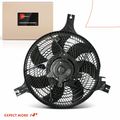 Single AC Condenser Fan with Shroud Assembly for INFINITI FX45 2003-2008 4.5L