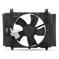 Radiator Cooling Fan Assembly with shroud for 2011 Nissan Versa