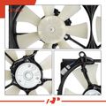 Dual Engine Cooling Fan Assembly with Shroud for 2001 Chevrolet Prizm