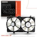 Dual Engine Cooling Fan Assembly with Shroud for 2001 Chevrolet Prizm