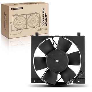 Radiator Cooling Fan Assembly for Jeep Cherokee 88-94 Wagoneer 88-90 Comanche