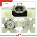 Engine Radiator Cooling Fan Assembly with Shroud for 2004 Toyota Corolla