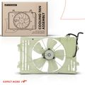 Engine Radiator Cooling Fan Assembly with Shroud for 2004 Toyota Corolla