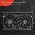 Dual Radiator Fan with Shroud Assembly for Chevy Silverado 1500 GMC Sierra 1500