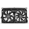 Dual Radiator Fan with Shroud Assembly for Chevy Silverado 1500 GMC Sierra 1500