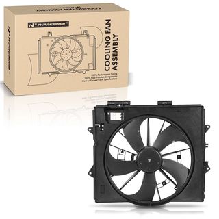 Engine Radiator Cooling Fan Assembly for Cadillac CTS 2009-2014 SRX 2009 STS