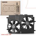 Dual Radiator Cooling Fan Assembly with Shroud for 1999 Pontiac Firebird