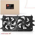 Dual Radiator Fan Assembly with Shroud for Chevy Impala 2004-2005 Buick Allure