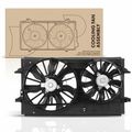 Engine Radiator Cooling Fan Assembly with Shroud for Chevrolet Equinox 2005 3.4L